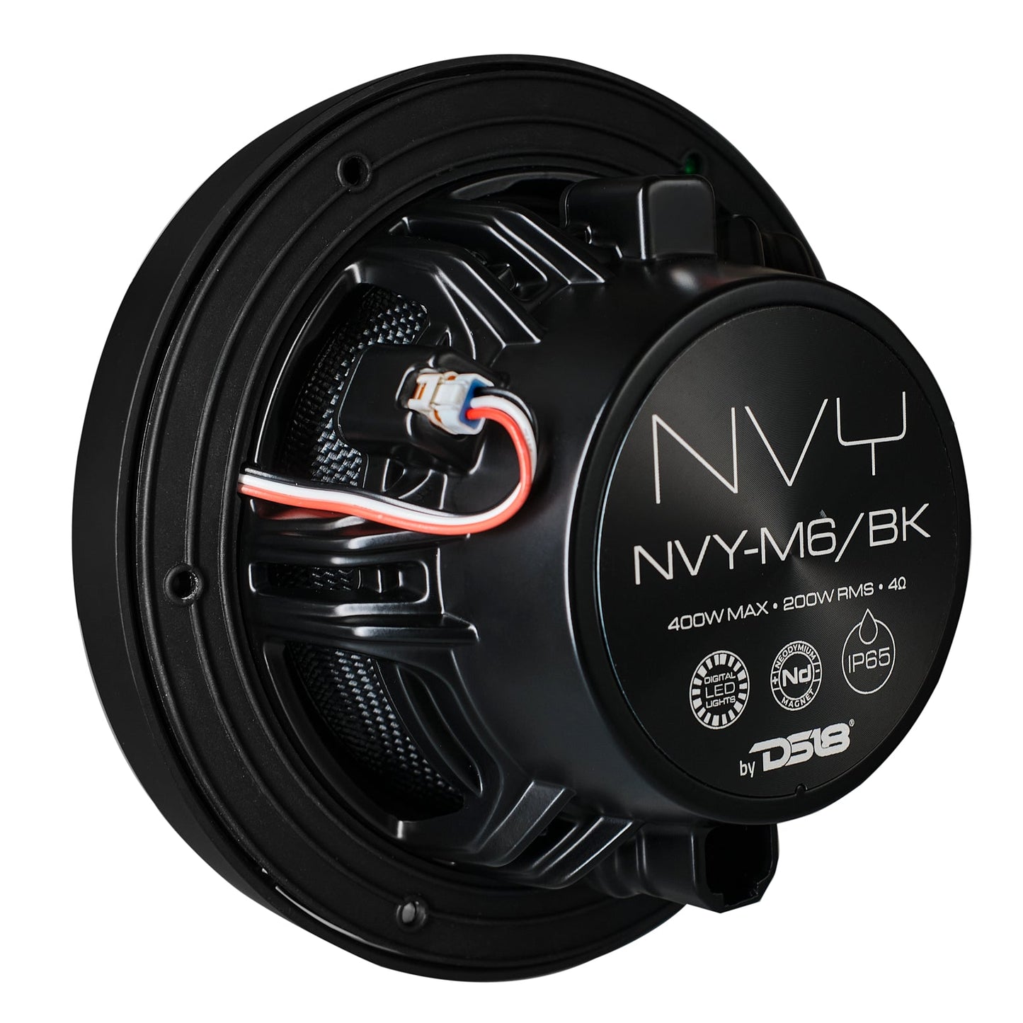 6.5” Marine Coaxial Speaker With Kevlar Cone, Bullet Tweeter, Neodymium - Black - NVY-M6/BK - product image 7 - AudioSellerz