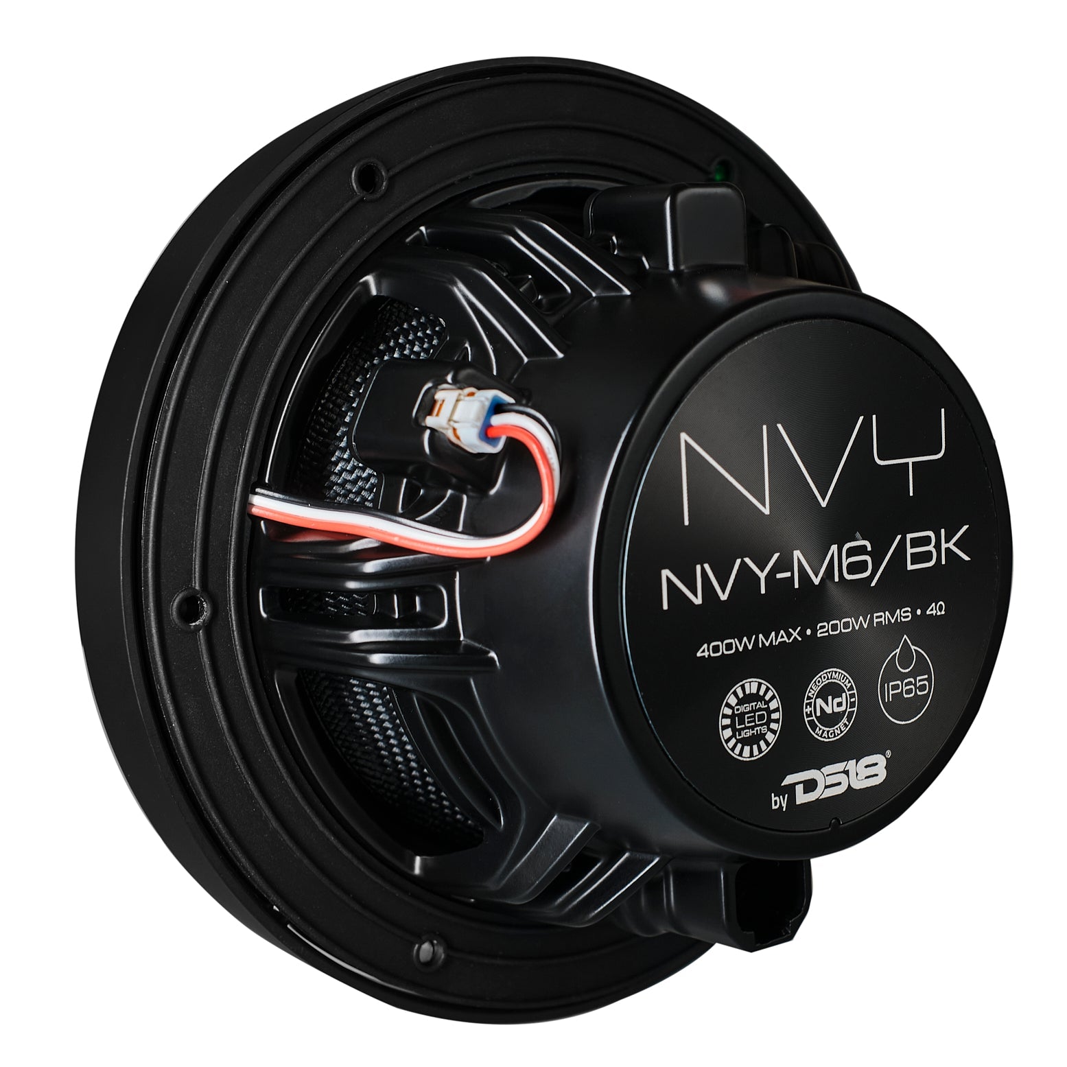6.5” Marine Coaxial Speaker With Kevlar Cone, Bullet Tweeter, Neodymium - Black - NVY-M6/BK - product image 7 - AudioSellerz