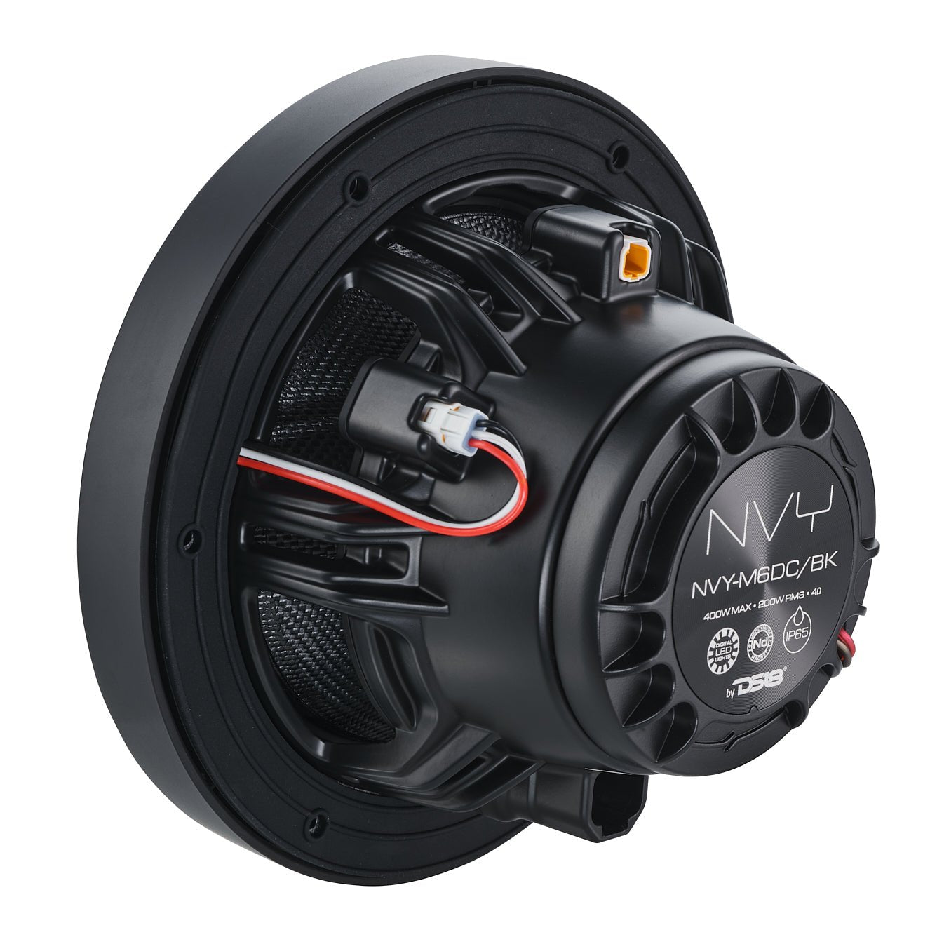 6.5” Marine Grade Hybrid Coaxial Speaker With Neodymium Magnet, Kevlar - Black - NVY-M6DC/BK - product image 7 - AudioSellerz