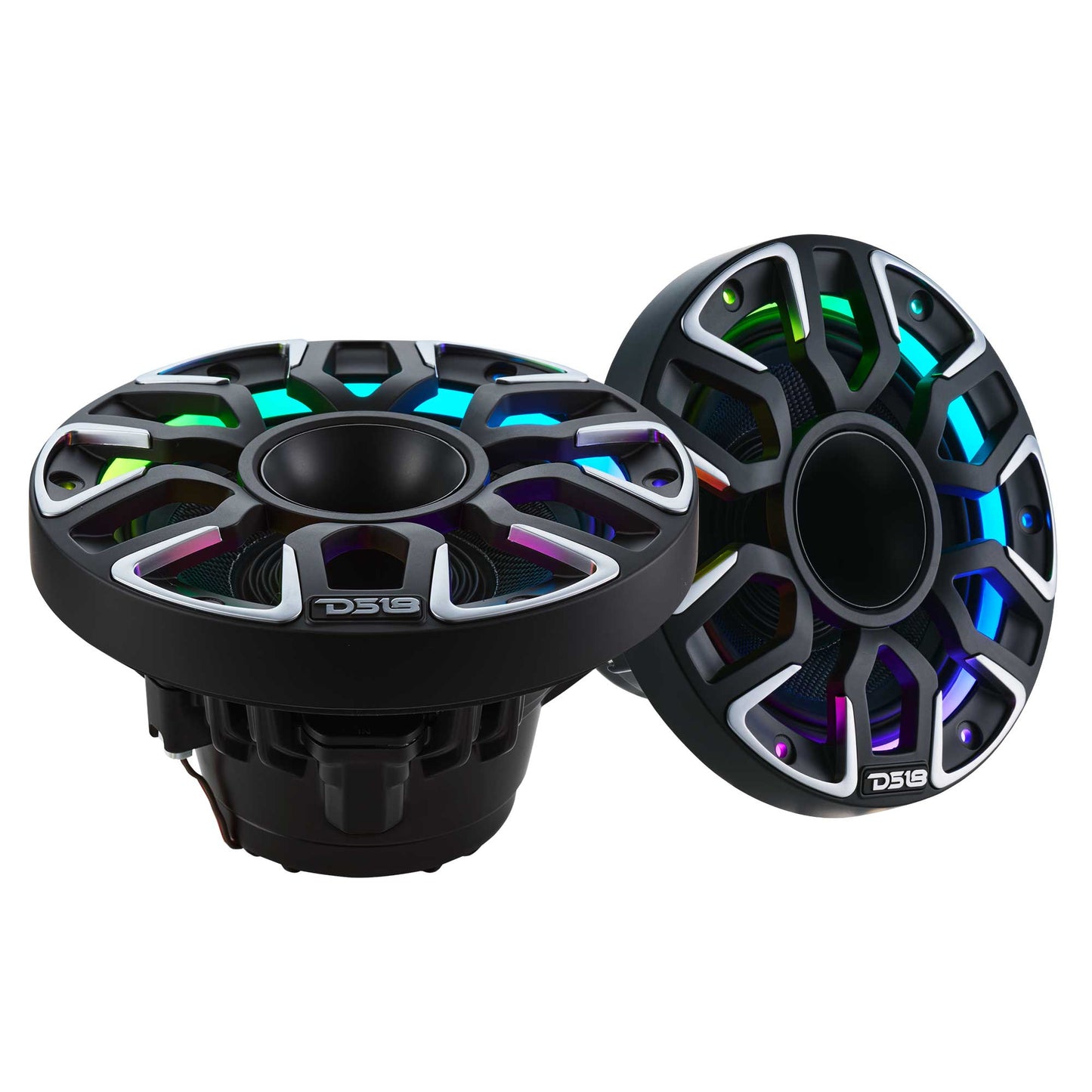6.5” Marine Grade Hybrid Coaxial Speaker With Neodymium Magnet, Kevlar - Black - NVY-M6DC/BK - product image 2 - AudioSellerz