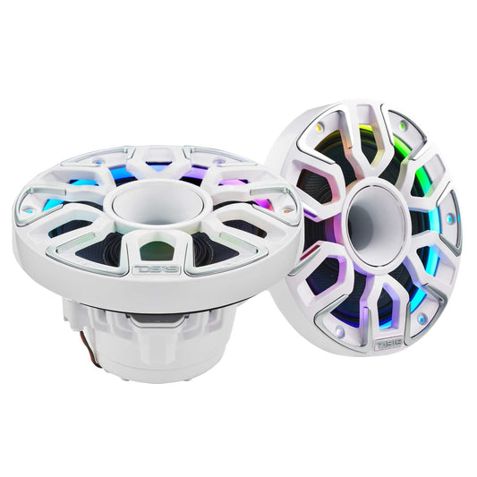 6.5” Marine Grade Hybrid Coaxial Speaker With Neodymium Magnet, Kevlar Cone, and Compression Driver | 200W RMS 4-Ohm.