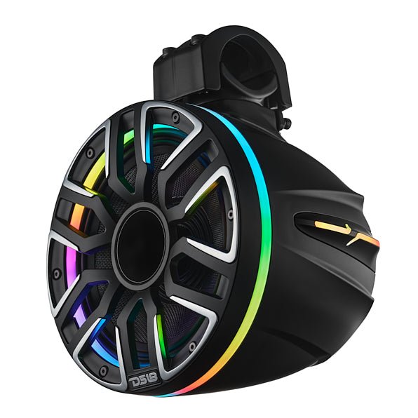 8” Marine Short Tower Speaker With Neodymium Magnet, Kevlar Cone - Black - NVY-M8DTPS/BK - product image 4 - AudioSellerz