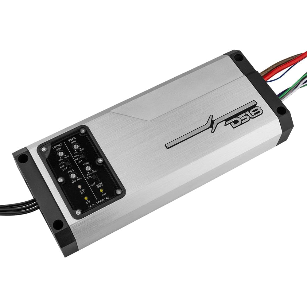 NVY 4-Channel Full-Range IP67 Marine and Powersports Amplifier 200