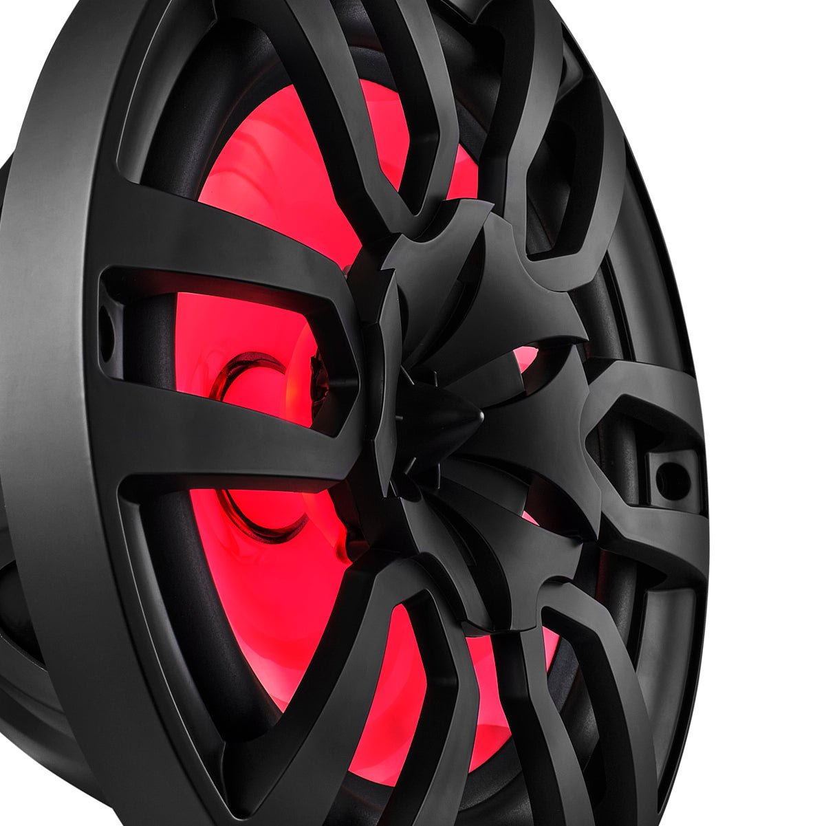 NXL 10" 2-Way Coaxial Marine Speaker with LED RGB Lights | 200W RMS 4-Ohm.