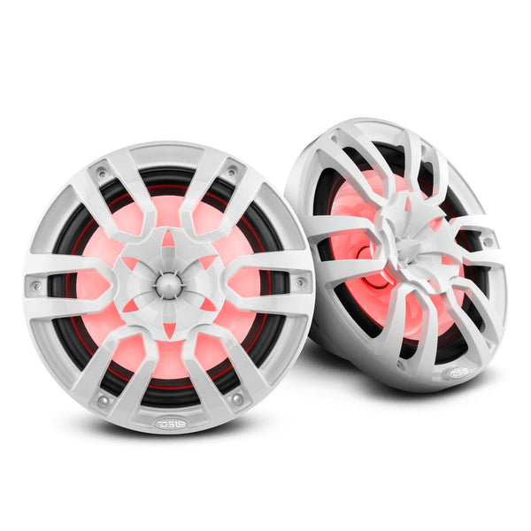 NXL 10" 2-Way Coaxial Marine Speaker with LED RGB Lights | 200W RMS 4-Ohm.