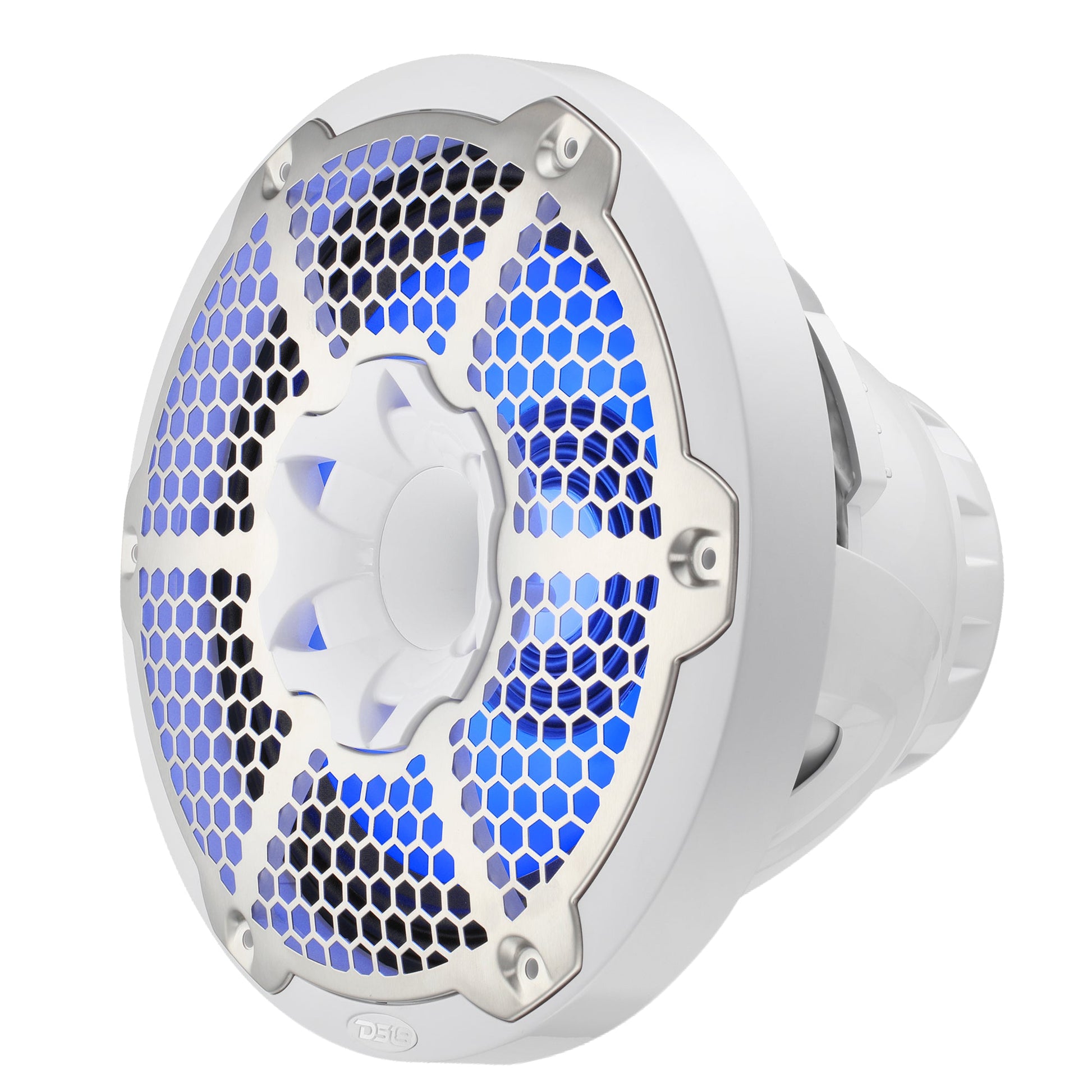 10” Marine 2-Way Hybrid Speaker with RGB LED, Compression Driver and Neodymium Magnet | 450W RMS 4-Ohm.