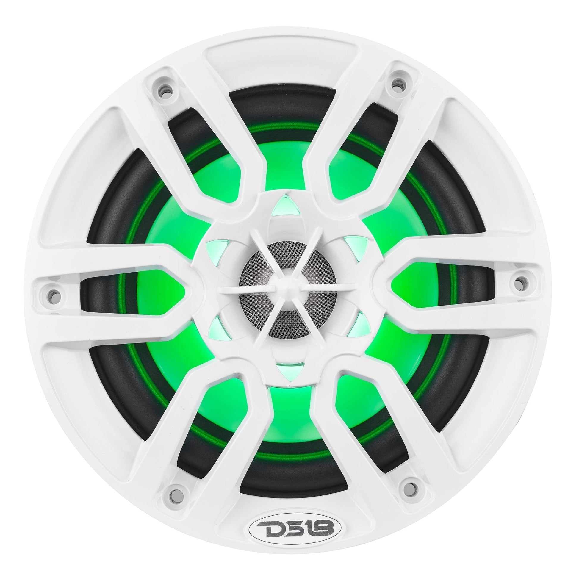 NXL 6.5" 2-Way Coaxial Marine Speaker with LED RGB Lights | 100W RMS 4-Ohm.