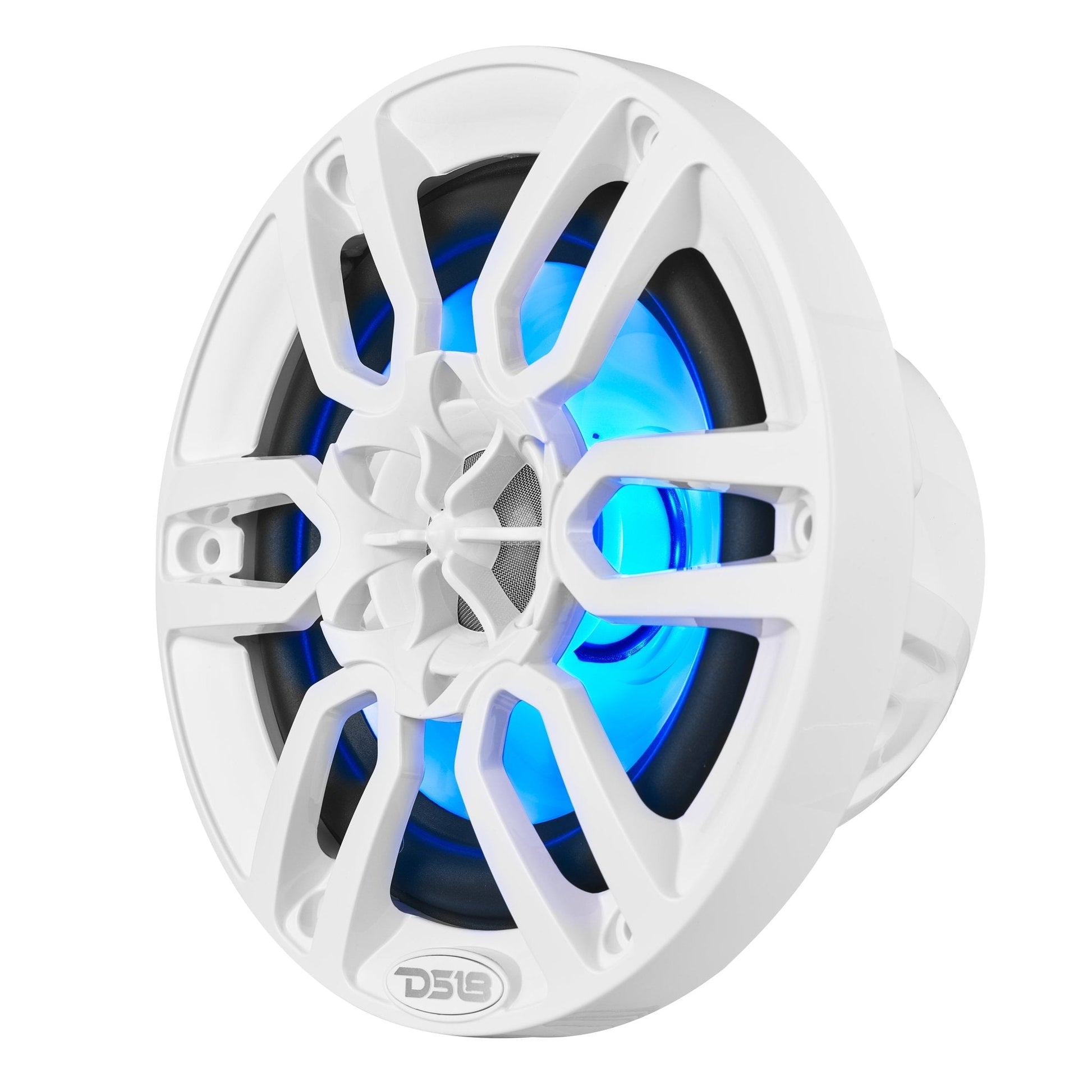 NXL 6.5" 2-Way Coaxial Marine Speaker with LED RGB Lights | 100W RMS 4-Ohm.