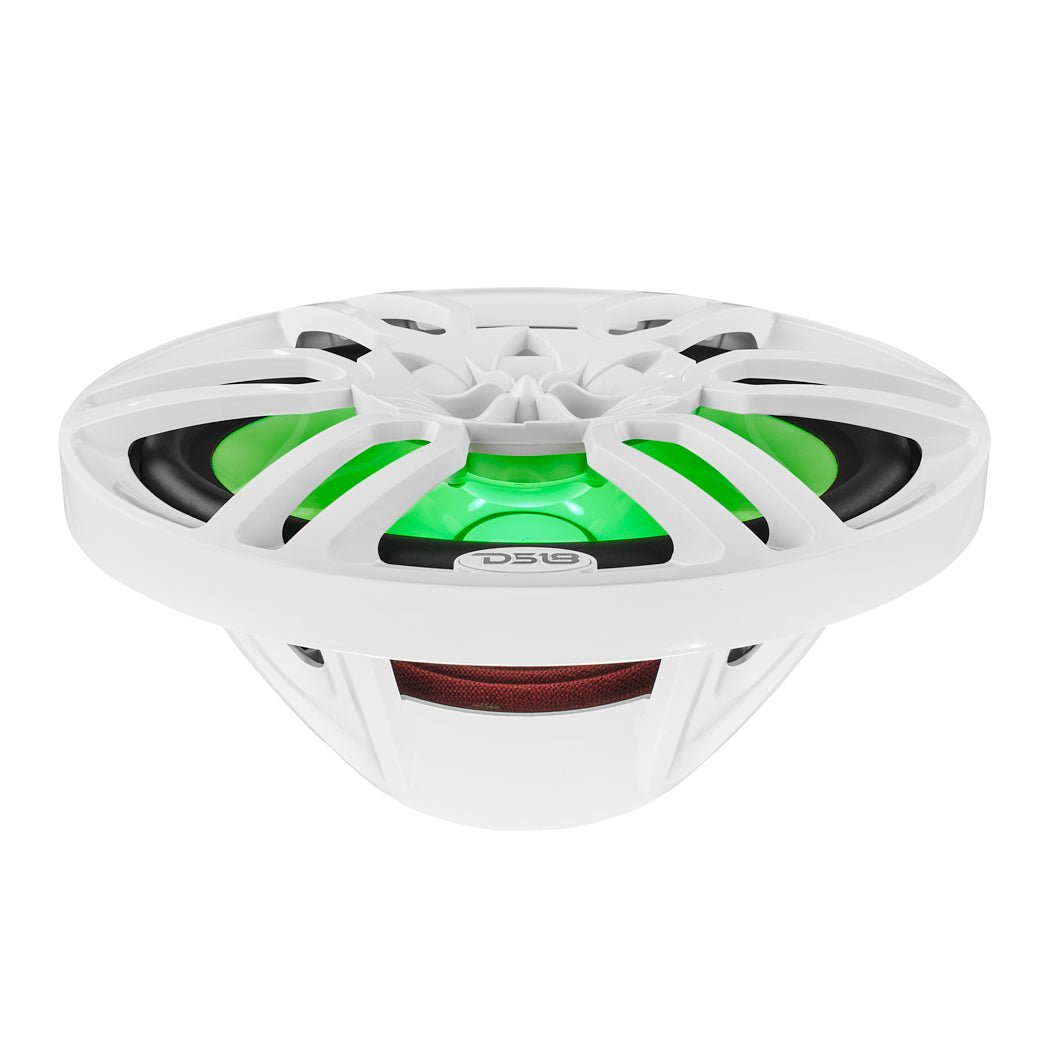 NXL 6x9" 2-Way Coaxial Marine Speaker with LED RGB Lights | 125W RMS 4-Ohm.