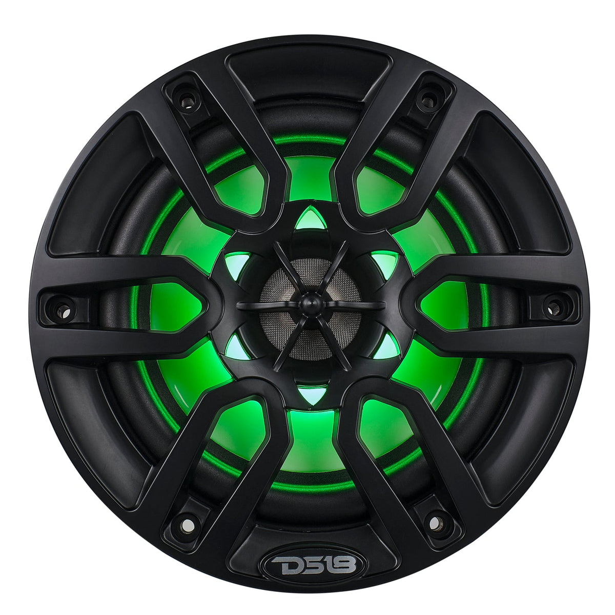 NXL 6.5" 2-Way Coaxial Marine Speaker with LED RGB Lights | 100W RMS 4-Ohm - Sold by Audio Sellerz