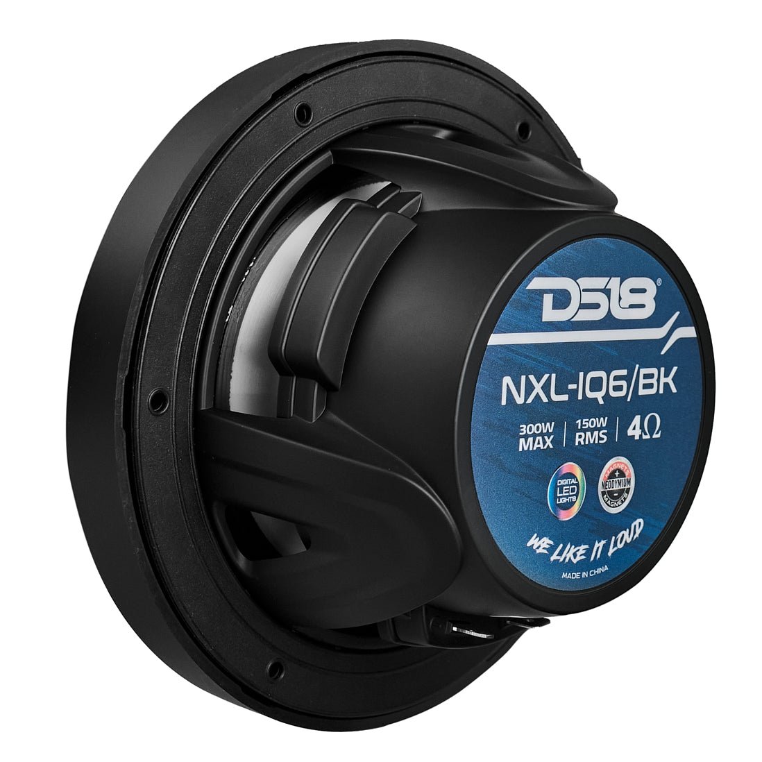 NXL 6.5" 2-Way Coaxial Marine Speaker with Bullet Tweeter and Digital - Black - NXL-IQ6/BK - product image 5 - AudioSellerz