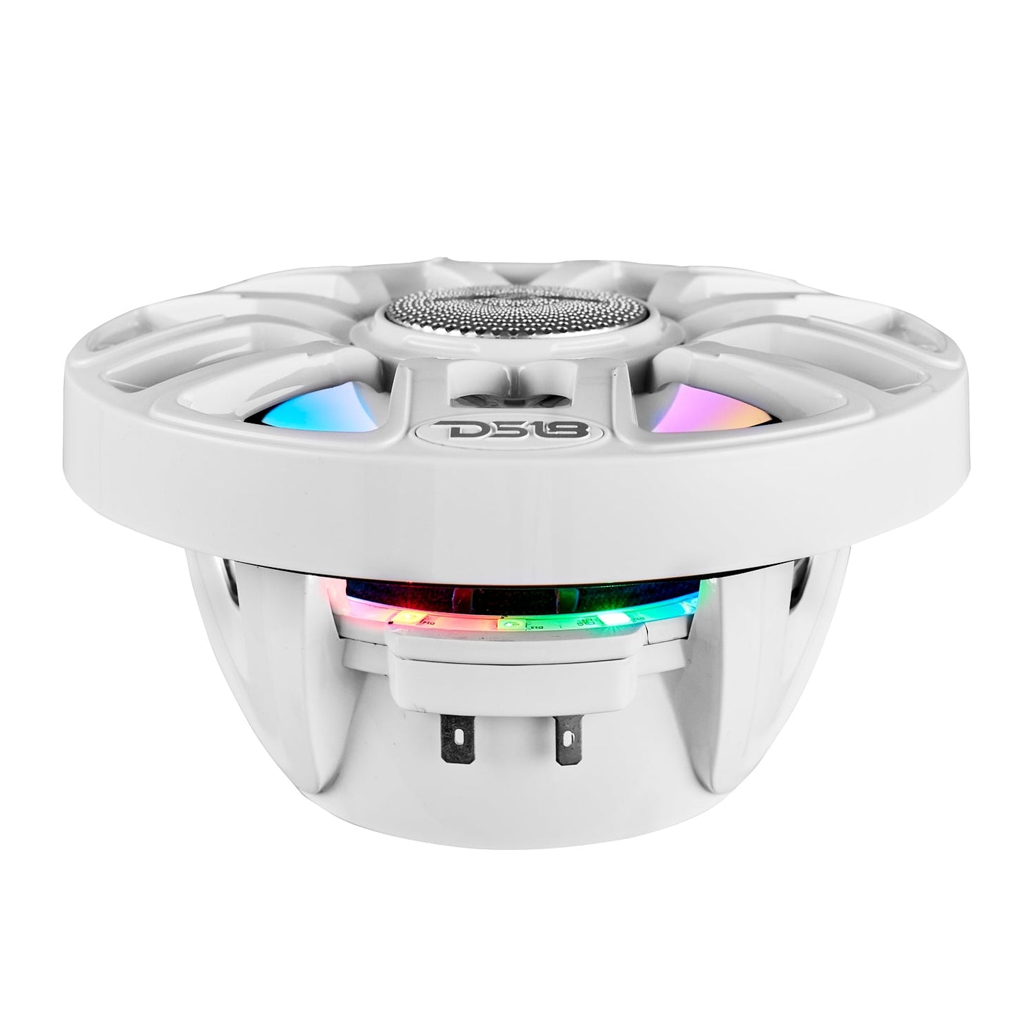 NXL 8" 2-Way Coaxial Marine Speaker with Bullet Tweeter and Digital Led - White - NXL-IQ8/WH - product image 6 - AudioSellerz