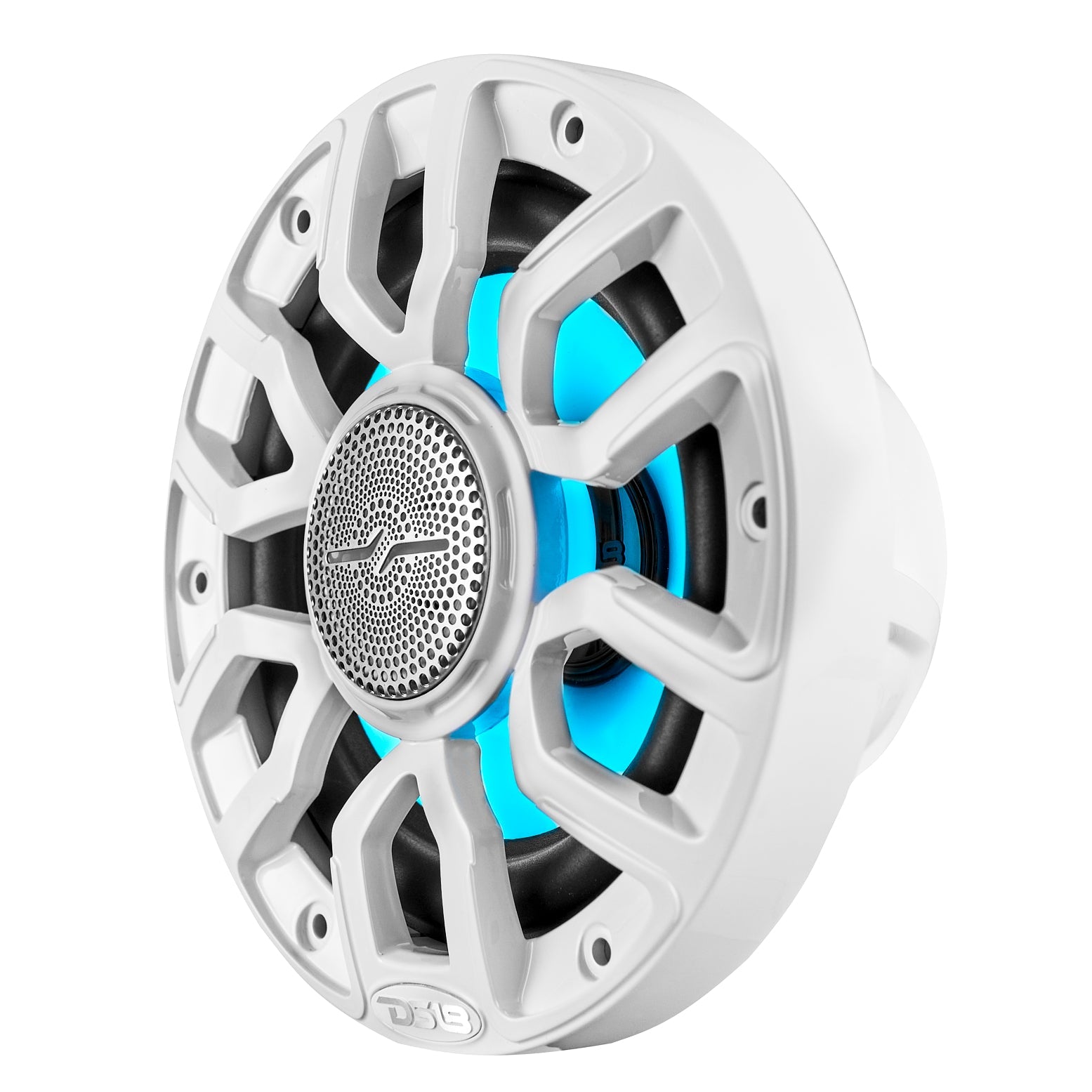 NXL 8" 2-Way Coaxial Marine Speaker with Bullet Tweeter and Digital Led - White - NXL-IQ8/WH - product image 4 - AudioSellerz