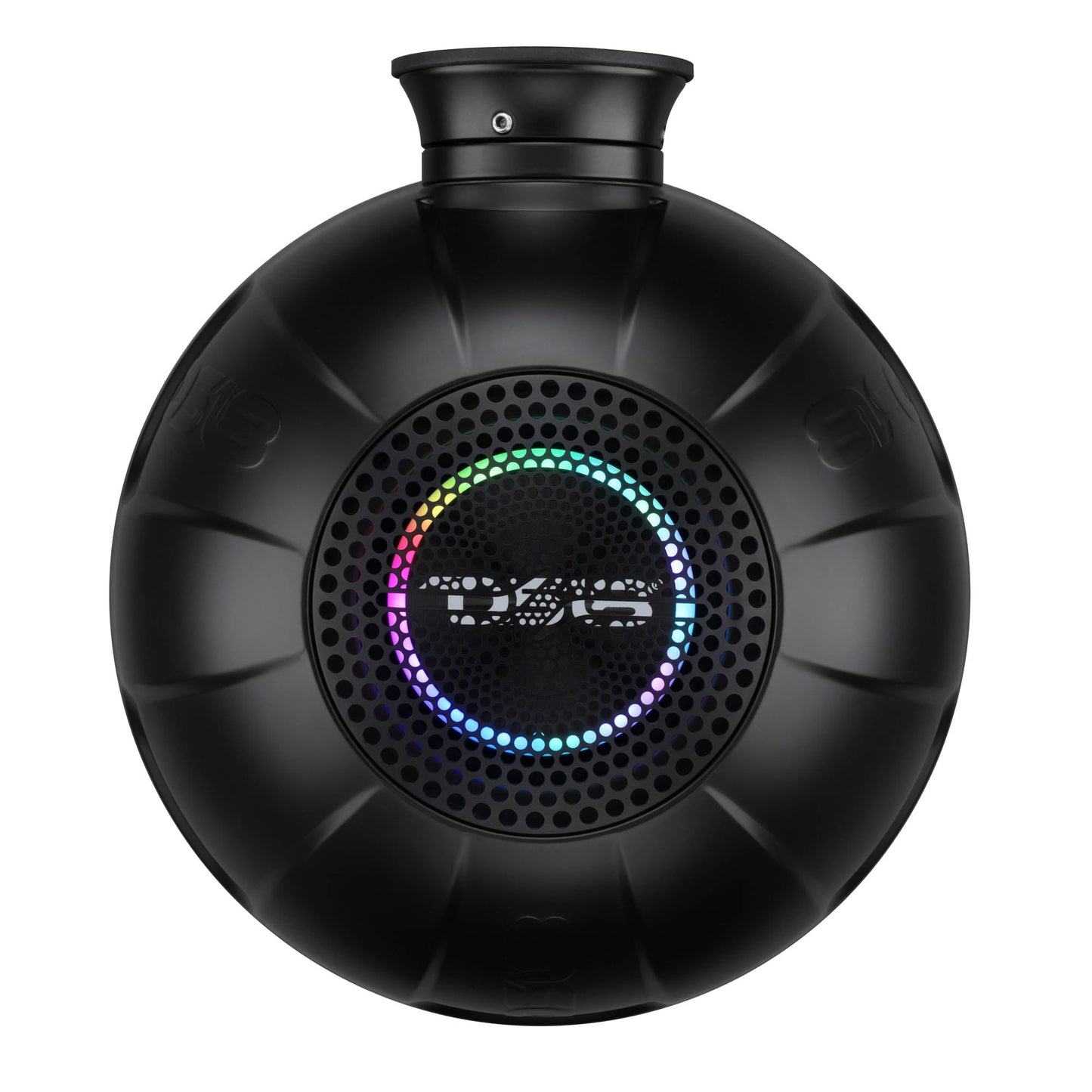 8" NXL-iQ Marine Short Tower Coaxial Speakers with Digital LED Lights, 175W RMS, 350W Max, 4-Ohm.