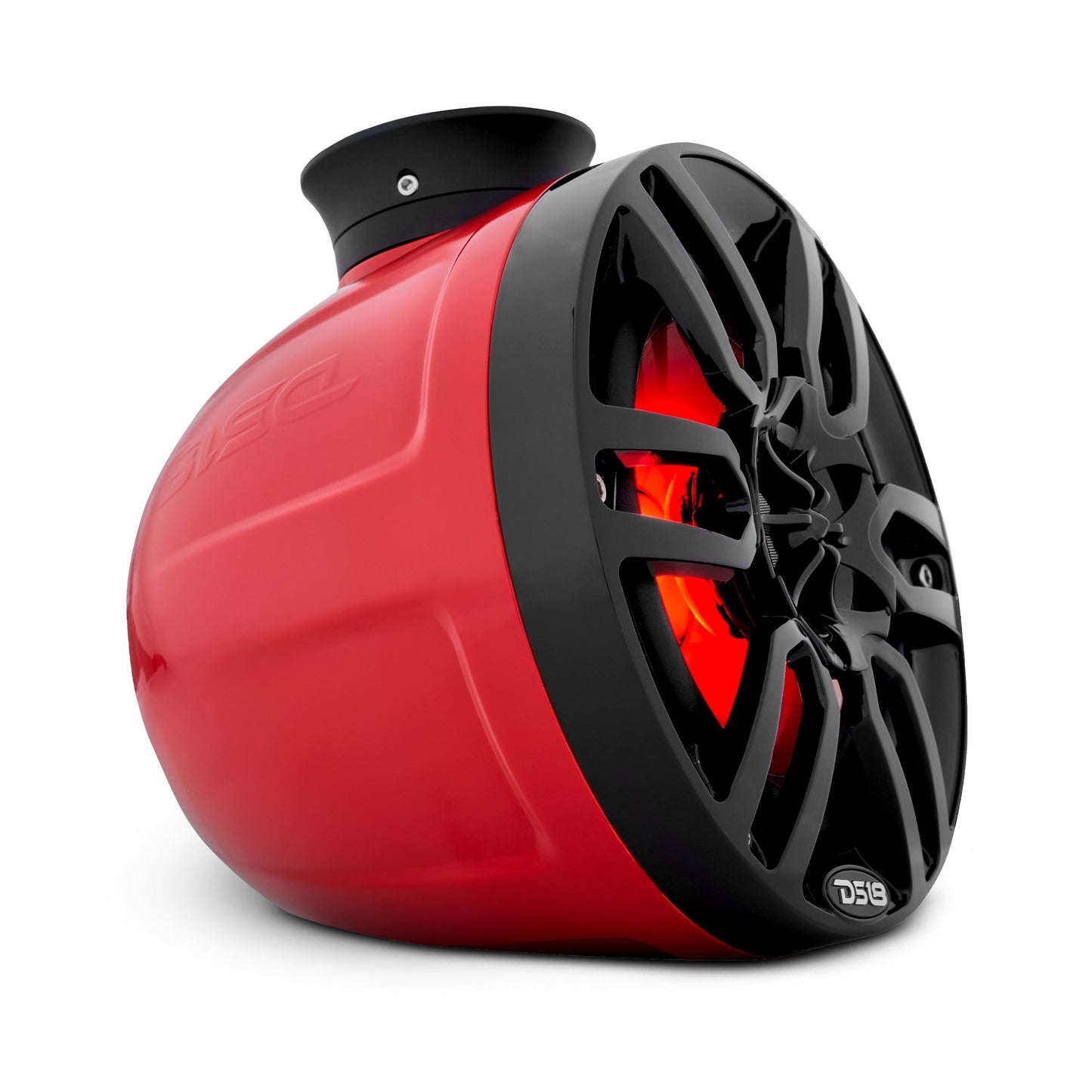 6.5" Marine Pod Speakers 300W with RGB LED Lights – Waterproof All-Terrain Audio for Jet Skis, ATV, UTV, Jeep, Motorcycle (Pair).