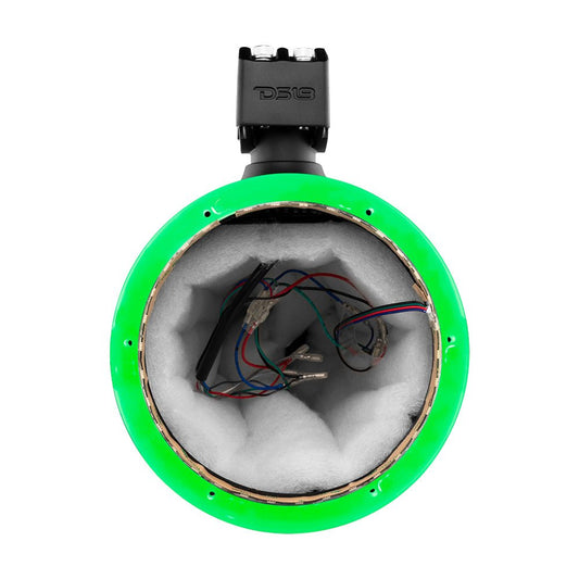 NXL 8" Marine and Powersports Empty Tower LED RGB Lights -Black.