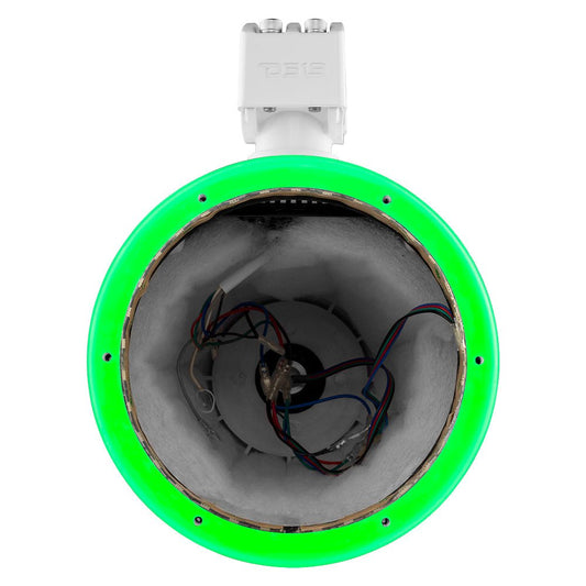 NXL 8" Marine and Powersports Empty Tower LED RGB Lights - White.