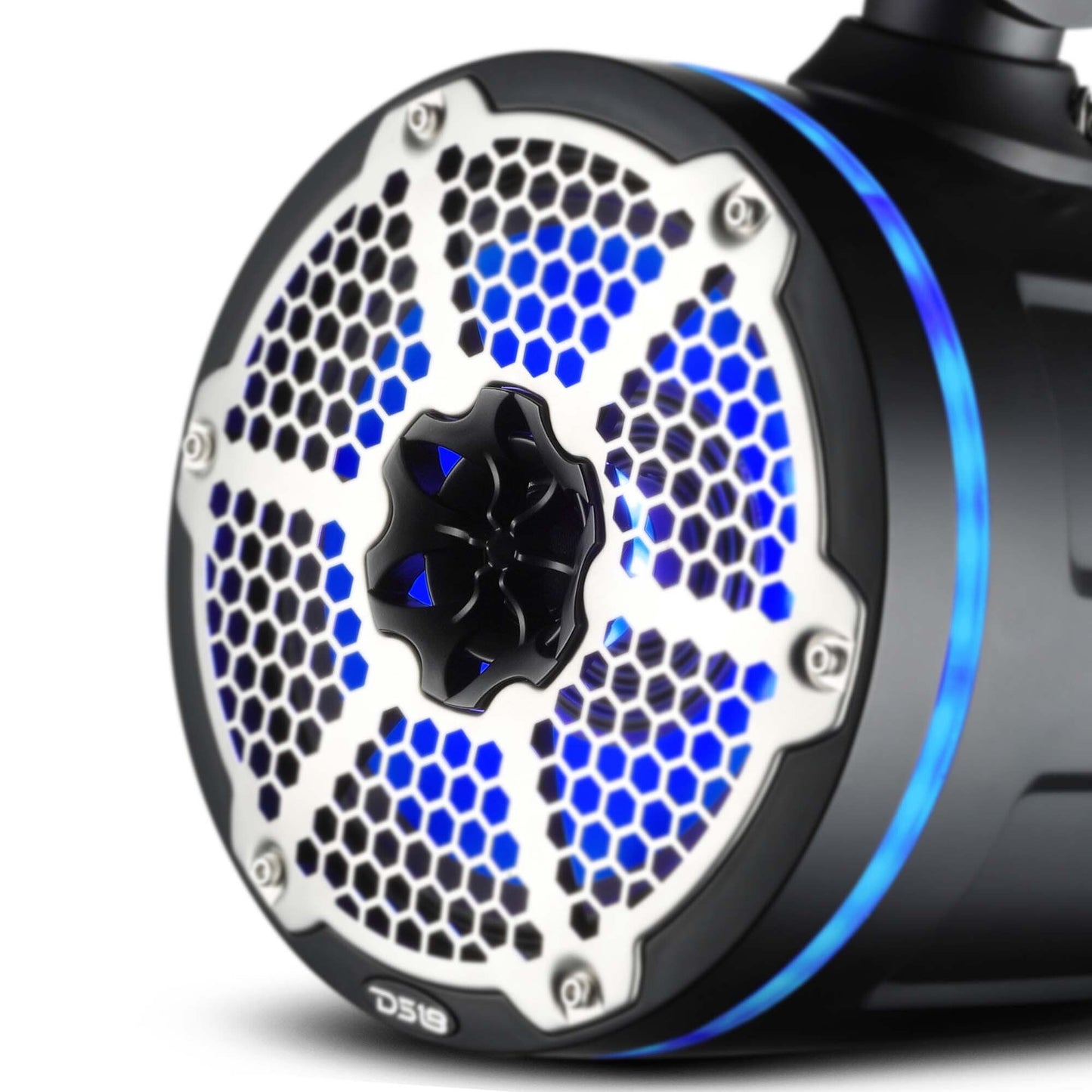 Bronco 6th Gen Mounting Tube Bundle with Dual 8" Marine Tower Speakers with RGB LED Lights.