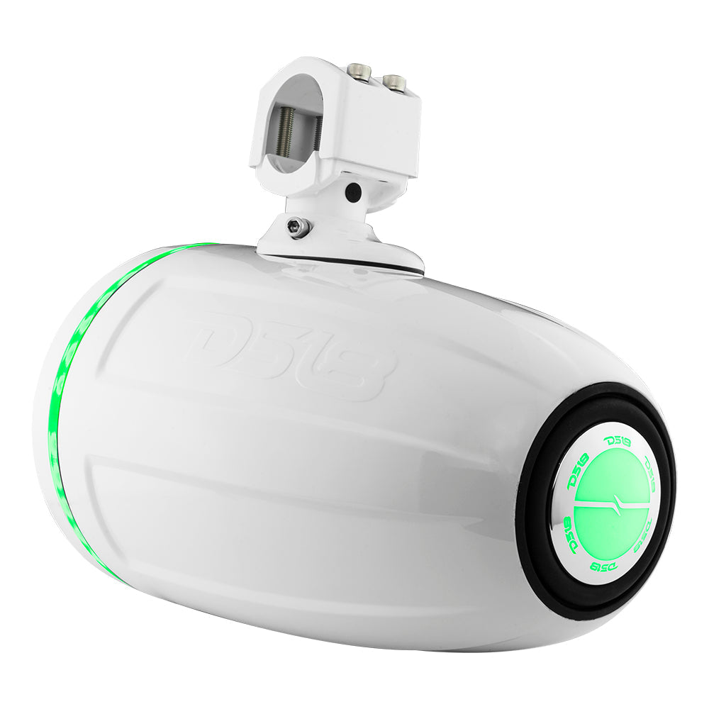 Jeep Gladiator JT Mounting Bar + 4x 8” Marine Tower Speakers with RGB LED Lights.