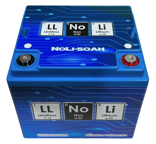 Limitless Lithium NoLi Sodium 50Ah Battery - Audio Sellerz