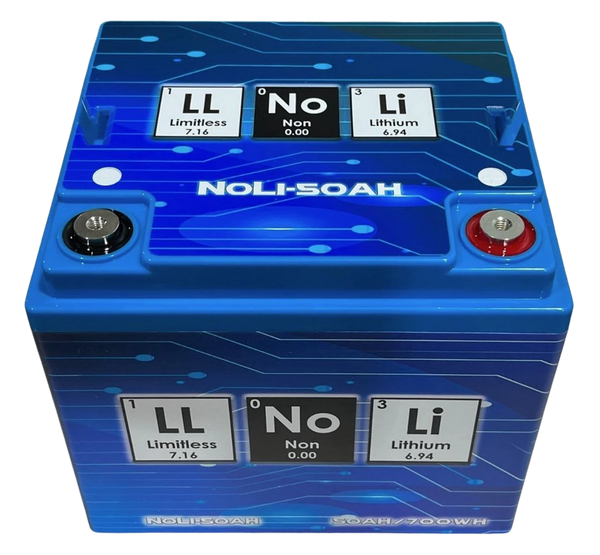 Limitless Lithium NoLi Sodium 50Ah Battery - Audio Sellerz