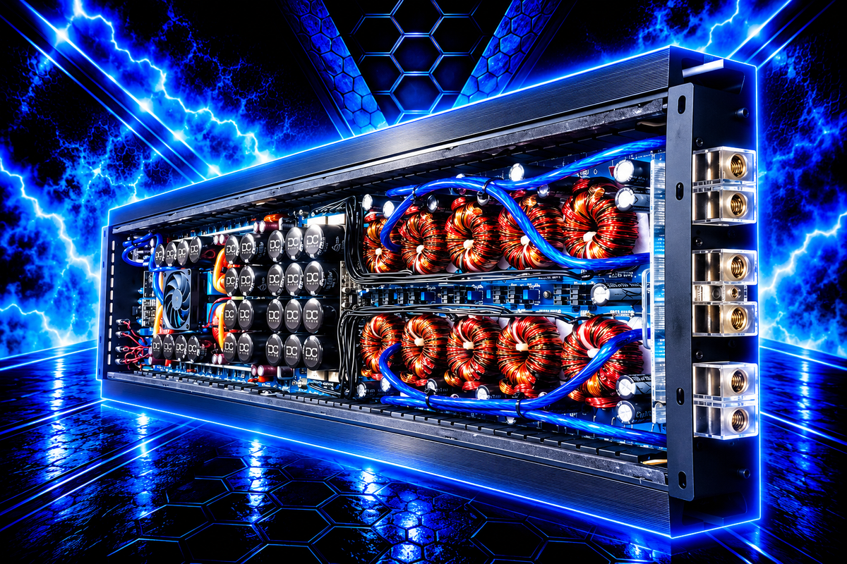 "PITBULL 20k" 20,000 watt Mono Block Amplifier - Sold by Audio Sellerz