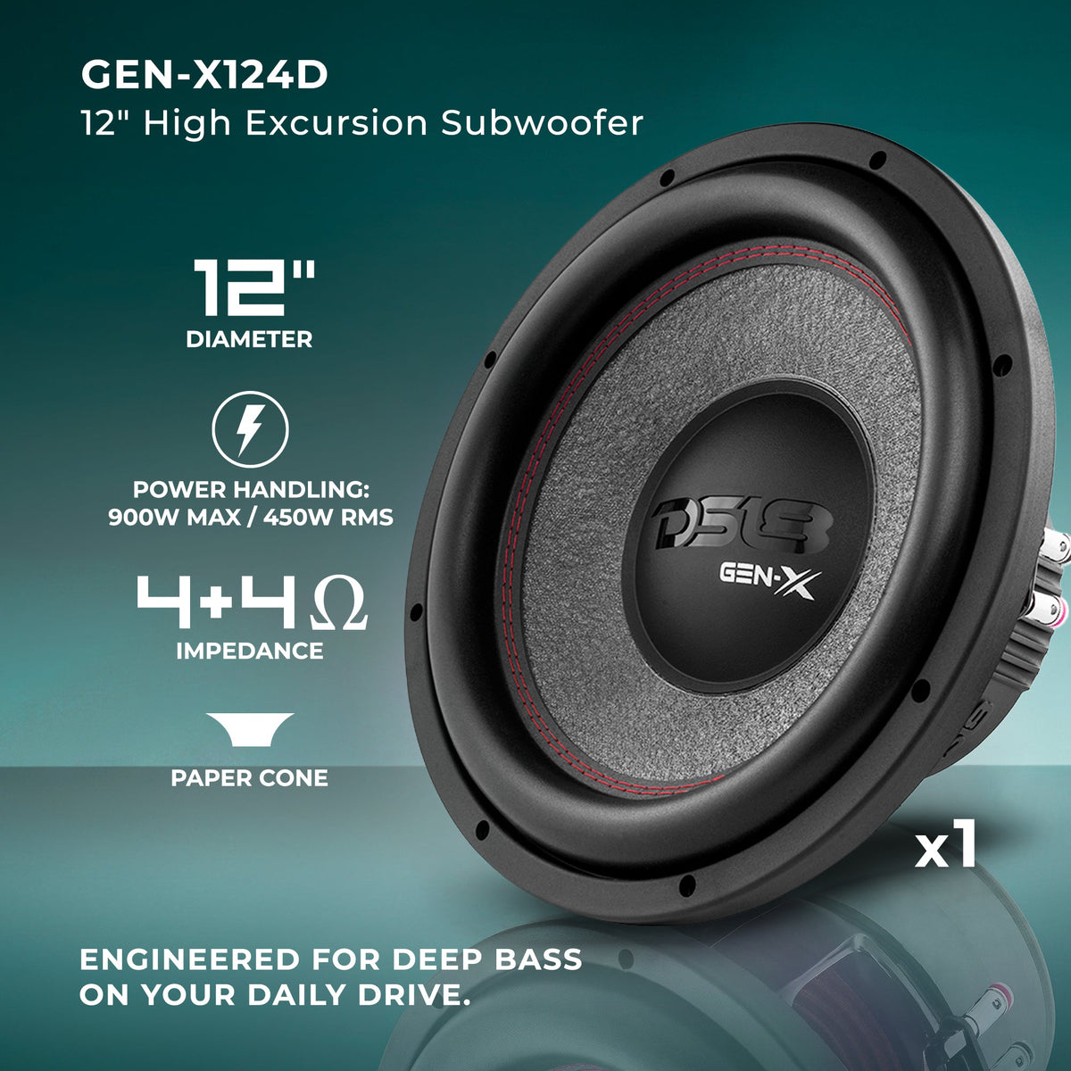 Car Audio + Bass Bundle: 6.5" Coaxial Speakers and 12" Subwoofer with Amplifier and Installation Kit