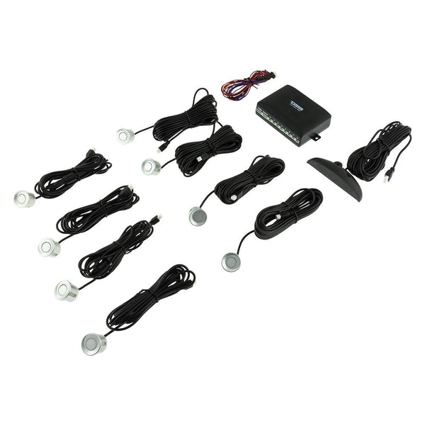 DS18 PRKDI8 8 Reverse Backup Sensors with Buzzer.