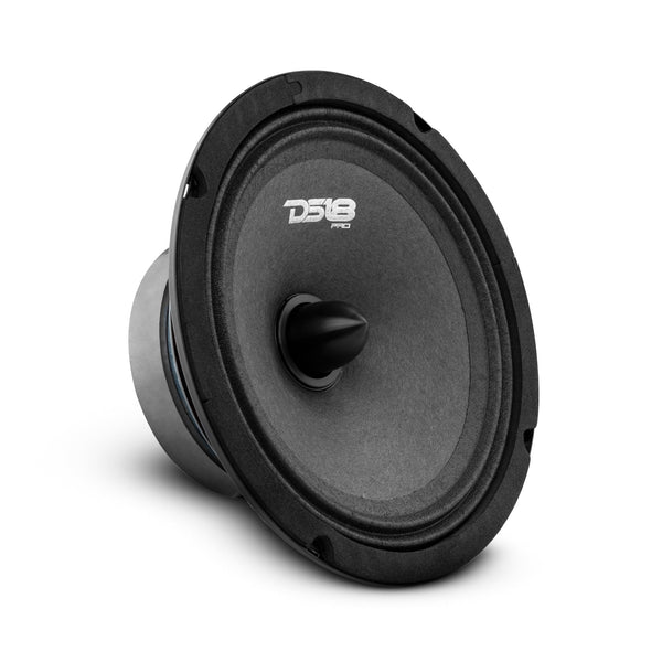 DS18 PRO-B6.4 6.5" Mid-Range Car Audio Loudspeaker with Bullet 120 Watts 4-Ohm.
