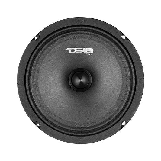 DS18 PRO-B6.4 6.5" Mid-Range Car Audio Loudspeaker with Bullet 120 Watts 4-Ohm.