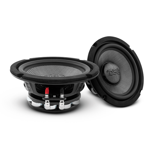PRO 6.5" Neodymium Carbon Fiber Water resistant Cone Mid-Bass Loudspeaker 250 Watts Rms 2-Ohm.