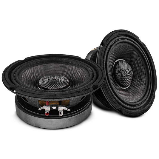 6.5” Motorcycle & Motorsports Loudspeaker With Water Resistant Carbon Fiber Cone | 4-Ohm 300W RMS.