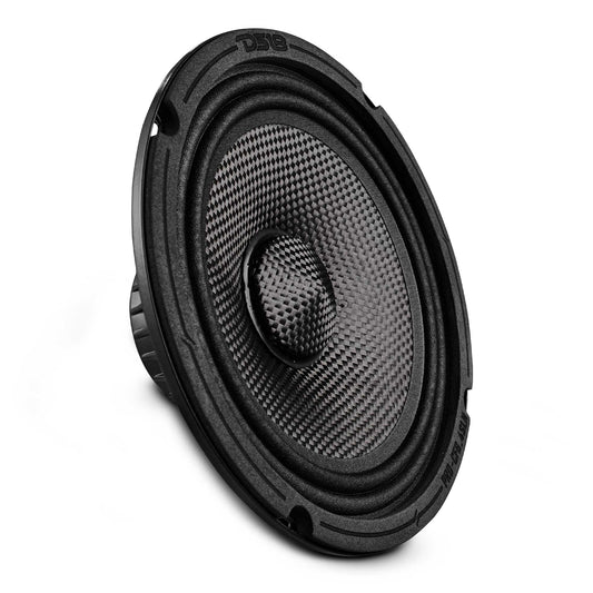 6.5” Slim Motorcycle & Motorsports Loudspeaker With Neodymium Magnet and Water Resistant Carbon Fiber Cone | 4-Ohm 150W RMS.