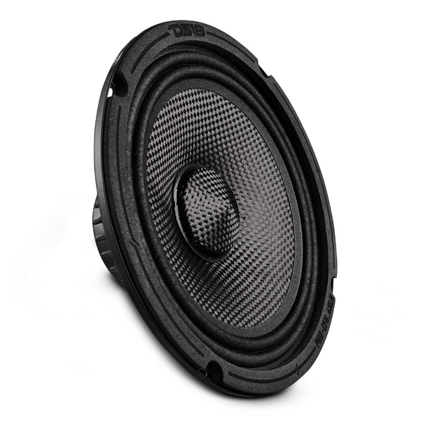 6.5” Slim Motorcycle & Motorsports Loudspeaker With Neodymium Magnet and Water Resistant Carbon Fiber Cone | 4-Ohm 150W RMS.