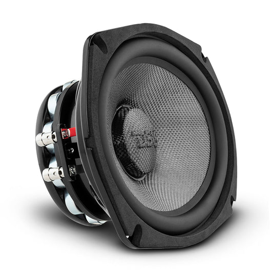 PRO 6x9" Neodymium Carbon Fiber Water resistant Cone Mid-Bass Loudspeaker 300 Watts Rms 4-Ohm.
