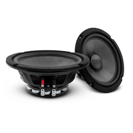 PRO 8" Neodymium Carbon Fiber Water resistant Cone Mid-Bass Loudspeaker 300 Watts Rms 2-Ohm.