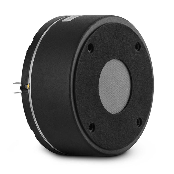 2" Throat Bolt-On Mid-Range Compression Driver 220W RMS 8-Ohm with 3.5" Polyester Voice Coil and Neodymium Magnet.