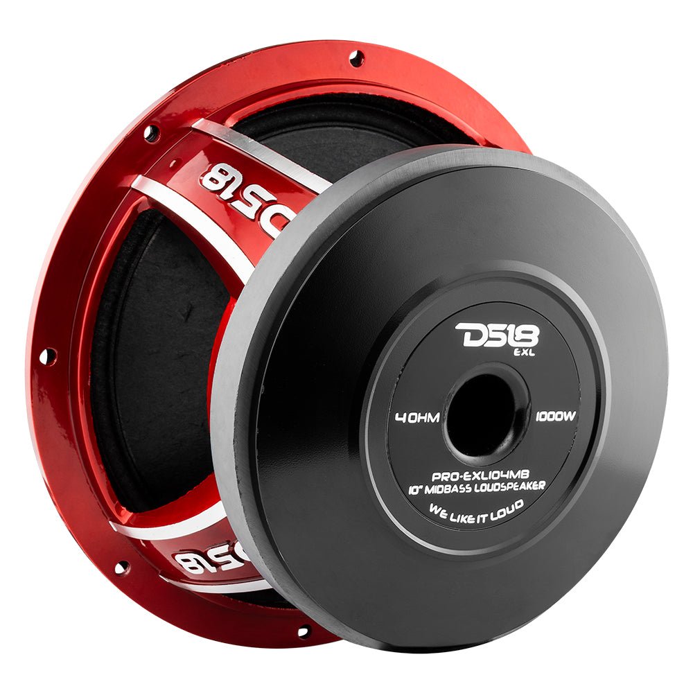 PRO EXL 10" Mid-Bass Loudspeaker 600 Watts Rms 4-Ohm