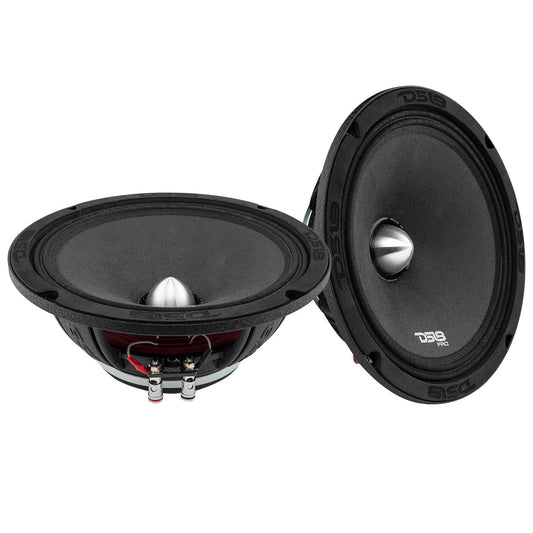 PRO 8" Neodymium Full-Range Bullet Loudspeaker 250 Watts Rms 4-Ohm.