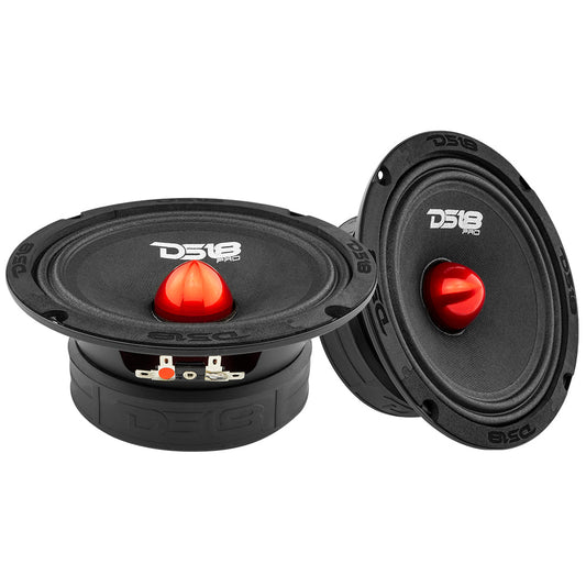 6.5" Mid-Range Loudspeaker with Bullet 480 Watts 8-Ohm.