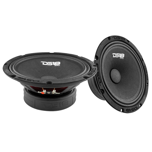 DS18 PRO-GM8.4 8" Mid-Range Loudspeaker 580 Watts 4-Ohm.