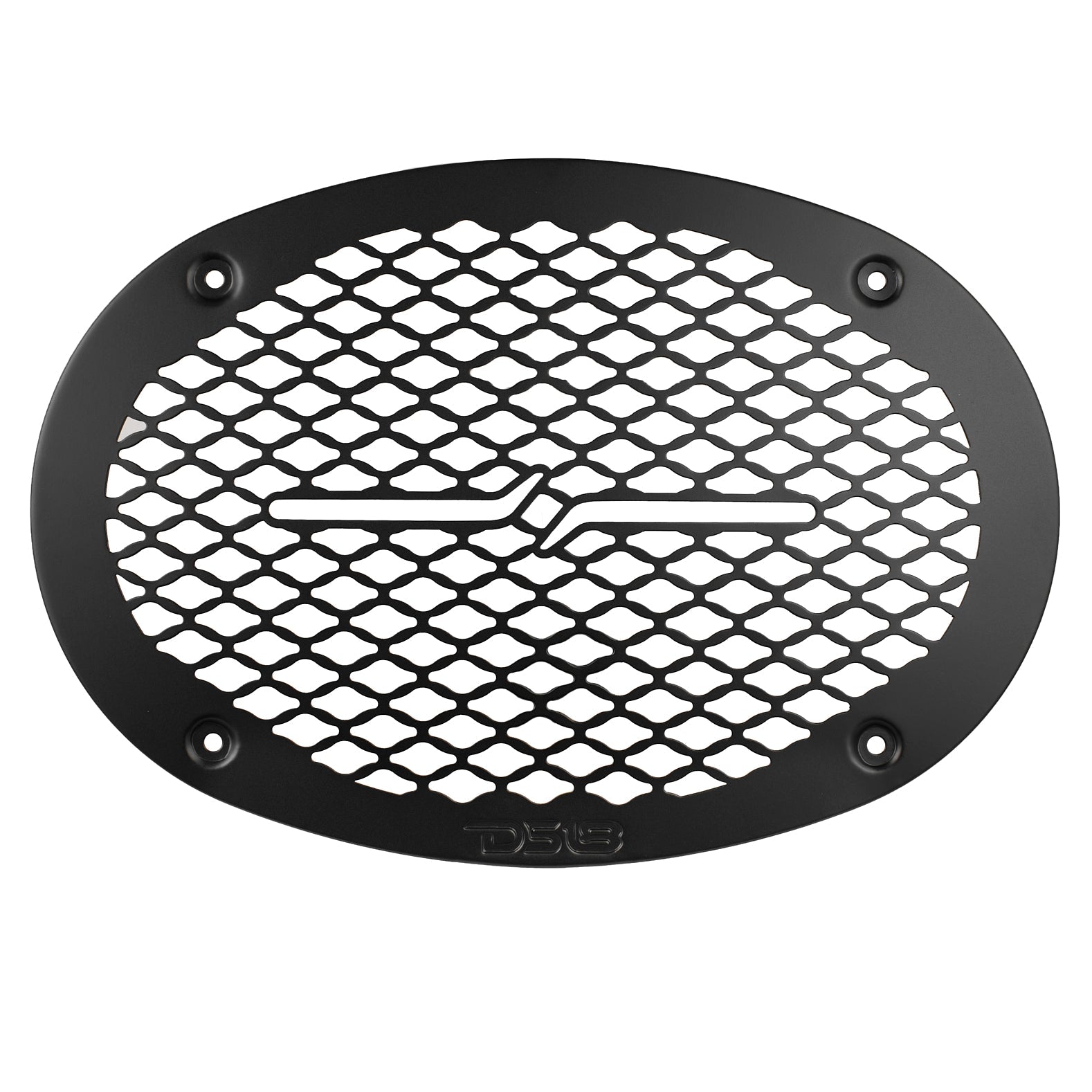 6x9" Universal Shallow Metal Mesh Speaker Grill - Black - PRO-GRILL69MS/BK - product image 3 - AudioSellerz