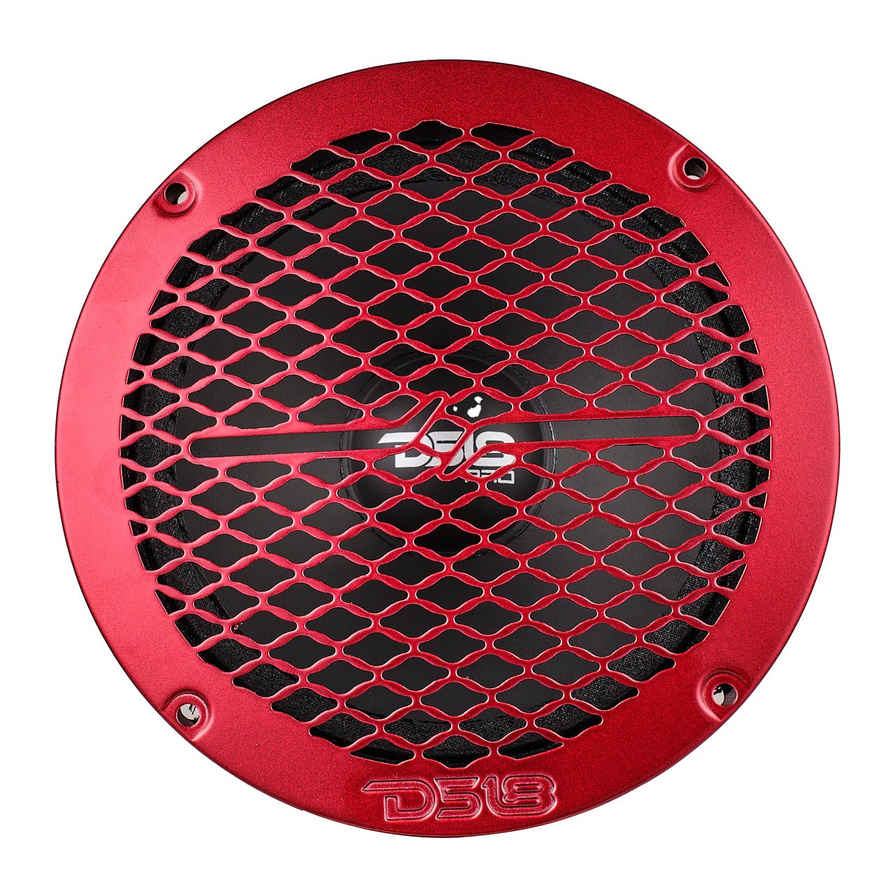 6.5" Universal Shallow Metal Mesh Speaker Grill - Red - PRO-GRILL6MS/RD - product image 4 - AudioSellerz