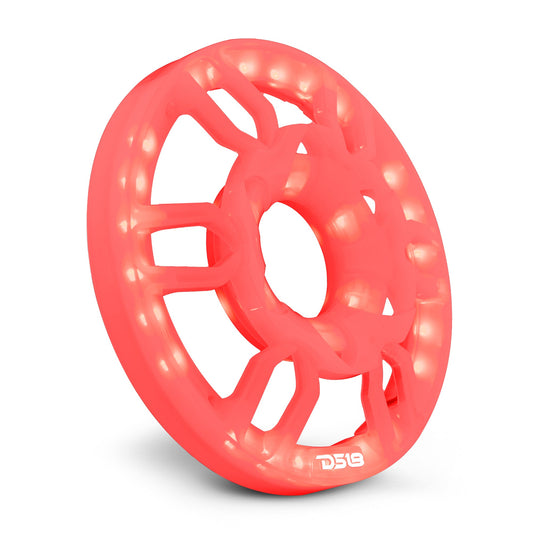 6.5" Universal Speaker Grill Cover -RGB LED Lights.