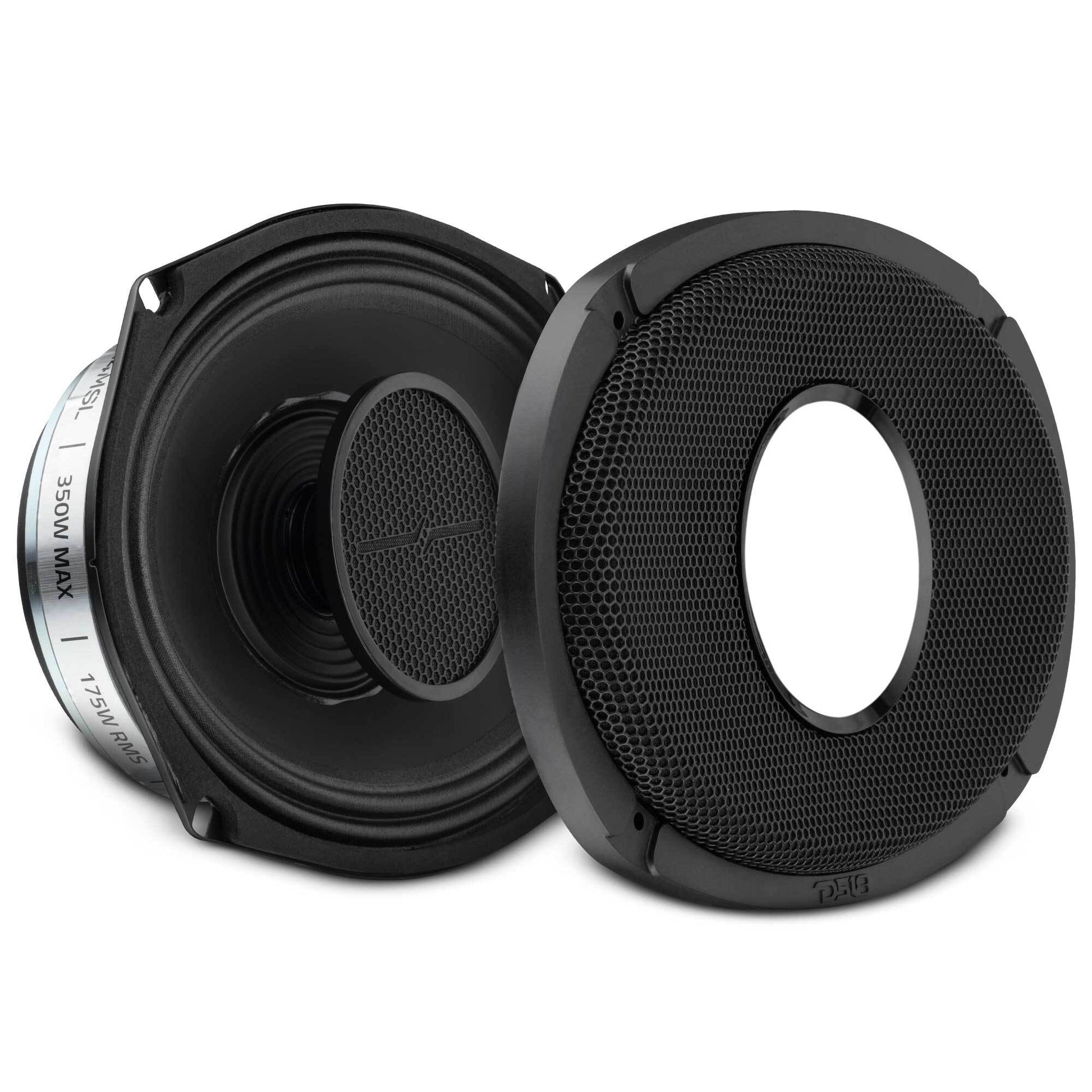 PRO 6x9” Hybrid Slim Loudspeaker with Water-Resistant Cone and Compression Driver Horn | 175W RMS 4-Ohm.
