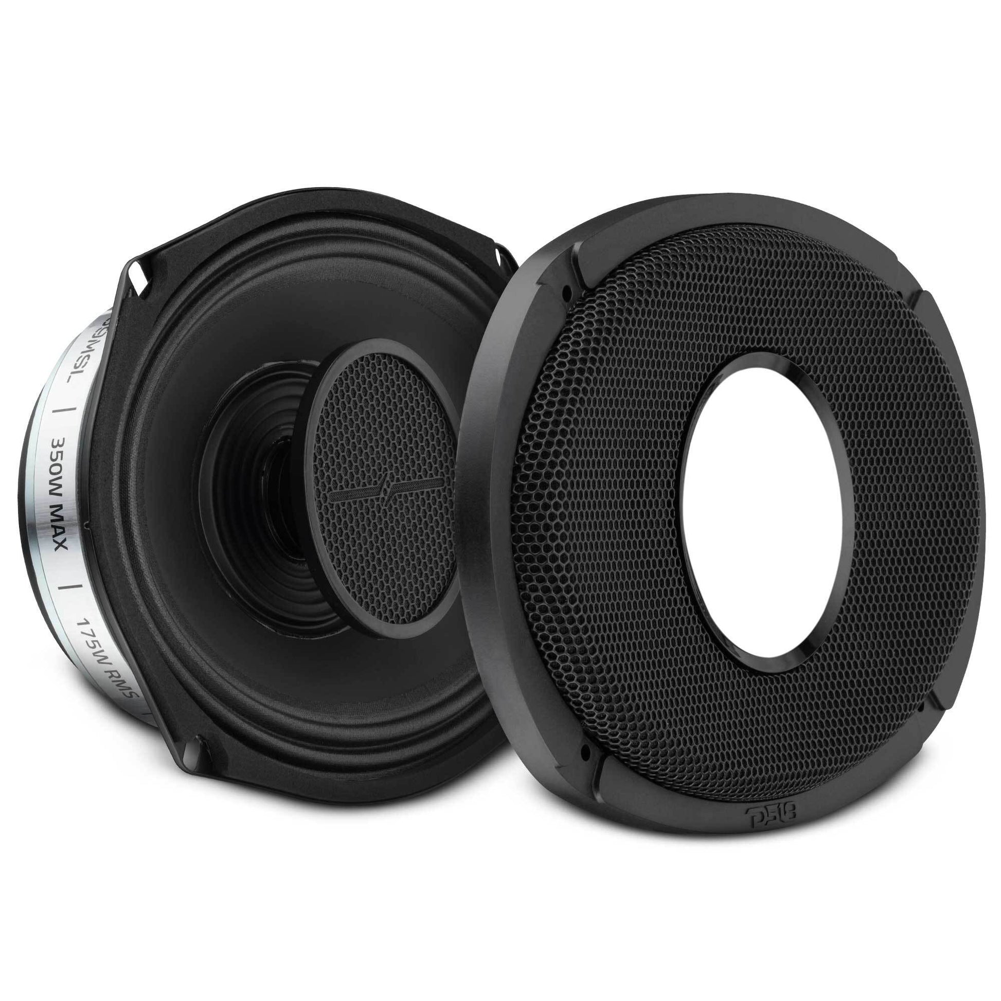 PRO 6x9” Hybrid Slim Loudspeaker with Water-Resistant Cone and Compression Driver Horn | 175W RMS 8-Ohm.