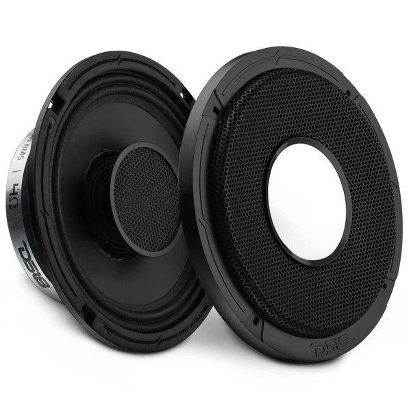 PRO 8" Shallow Coaxial Hybrid Mid-Range Loudspeaker with Built-in Driver | 200W RMS 4-Ohm.