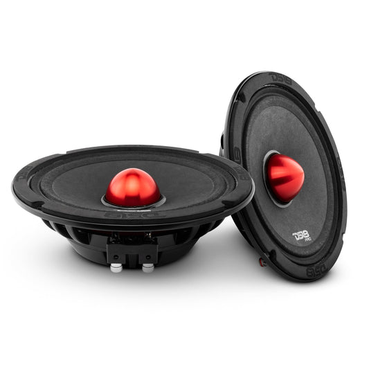 PRO 8" Slim Neodymium Mid-Range Loudspeaker with Bullet | 500W 4-Ohm.