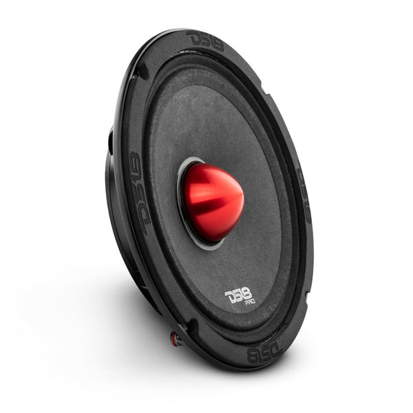 PRO 8" Slim Neodymium Mid-Range Loudspeaker with Bullet | 500W 4-Ohm.