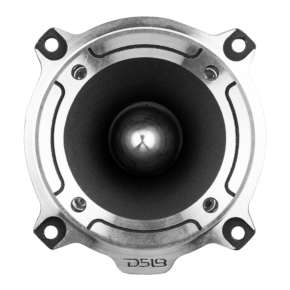 3” PRO Aluminum Super Bullet Tweeter – 240 Watts with Built in Crossover - Silver.